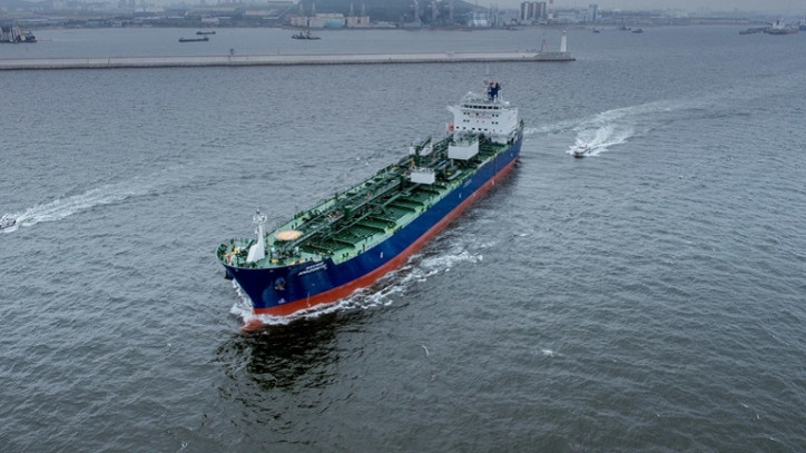 Navig8 Product 2020 Takes Delivery Of Its Seventh 110,600 DWT Scrubber-Fitted LR2 Tanker From New Times Shipbuilding