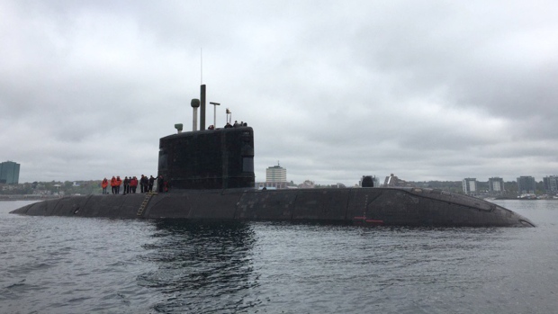 Canadian submarine HMCS Windsor sent to port over engine problems