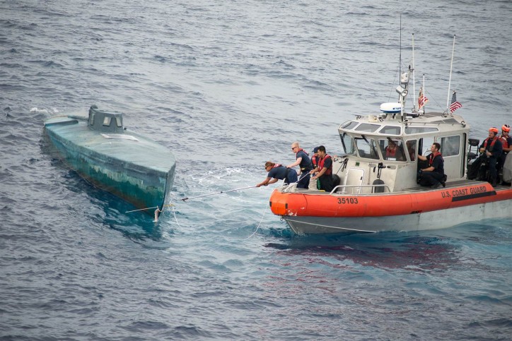 Coast Guard Seizes Cocaine Worth USD 181 Million On Sub