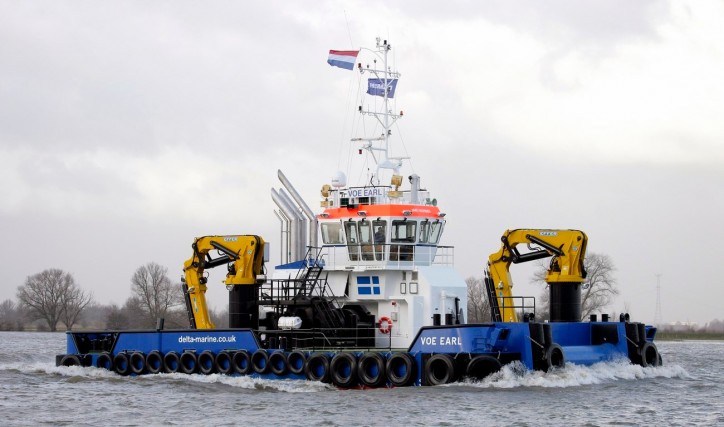 50-tonne Multi Cat 2613 delivered by Damen for tidal energy project work