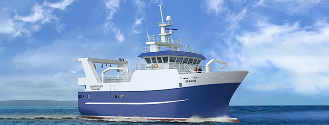 Vard secures contract for the construction of one fishing vessel for Remøybuen AS