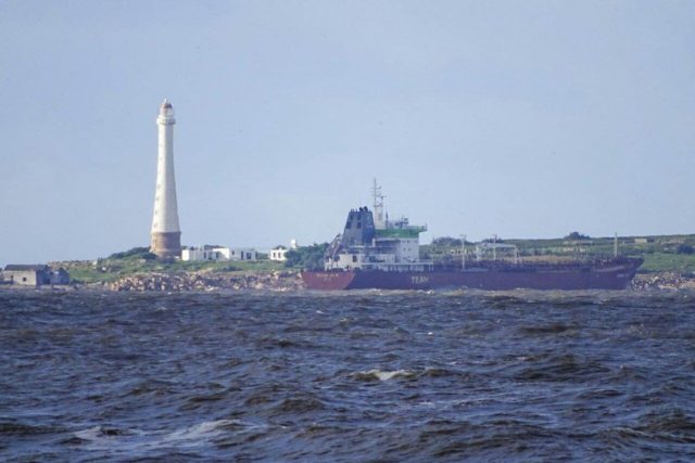 Tanker Siteam Anja aground off Punta del Este, Uruguay