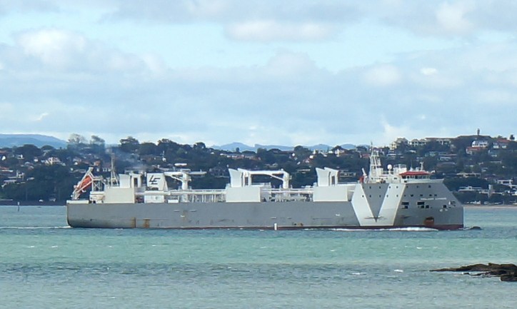 Livestock carrier Girolando Express loaded with over 4000 cattles stranded in Port Phillip Bay