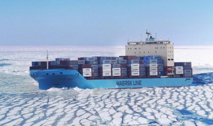 Maersk to Send First Container Ship Through Arctic