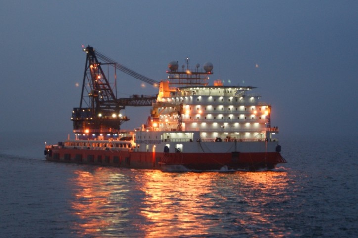 Chevron charters Solstad derrick lay barge in Thailand