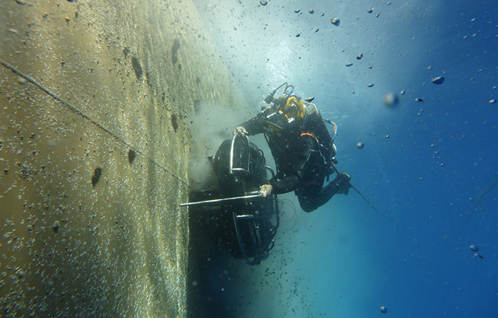Wärtsilä’s divers enable operators to avoid unscheduled dry-dockings