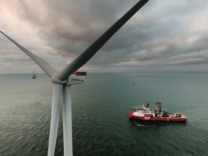 MHI Vestas Achieves Final Turbine Installation at Horns Reef 3