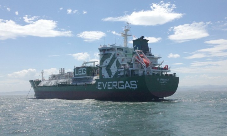 Evergas orders four new dual-fuel ethane/LEG carriers