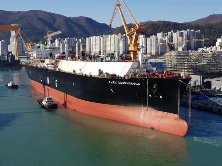 South Korea’s DSME launches Flex LNG carrier