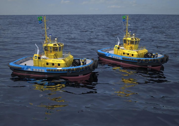 Two ASD Tugs 2411 For SAAM Smit Towage To Be Built By Wilson Sons, Brasil