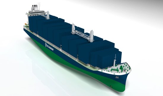 Deltamarin container vessel design to be built in China