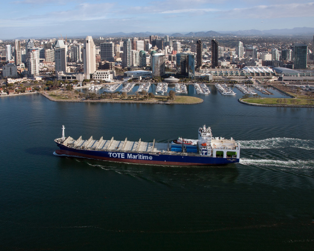 General Dynamics NASSCO Delivers Second LNG-Powered Containership - Perla Del Caribe