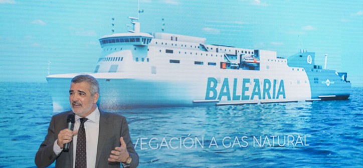 Baleària Presents the First Natural Gas-Propelled Ferries on the Mediterranean at FITUR