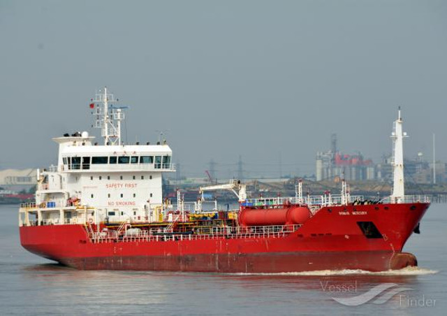 Seven crew members of Bomar Mercury suffered from gas intoxication