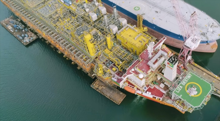 Liza Destiny - Guyana’s first FPSO named in Singapore (Video)