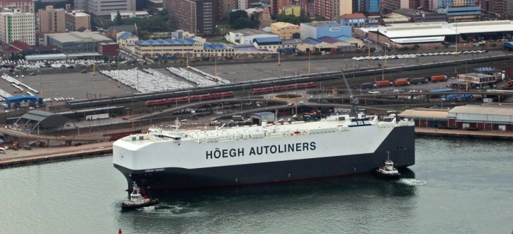 Höegh awarded Best Performing Shipping Line in Durban