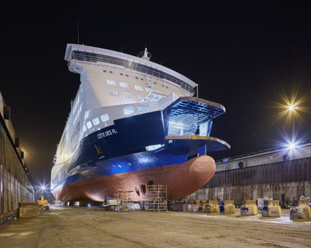 Damen Shiprepair Dunkerque carries out major refit and rebranding project for DFDS Seaways