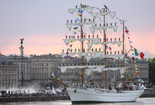 One Of The Biggest Tall Ships In The World To Sail Into Dublin During The Following Week