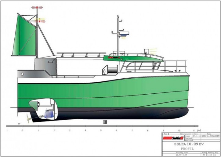 Selfa Arctic has delivered the world's first hybrid fishing boat