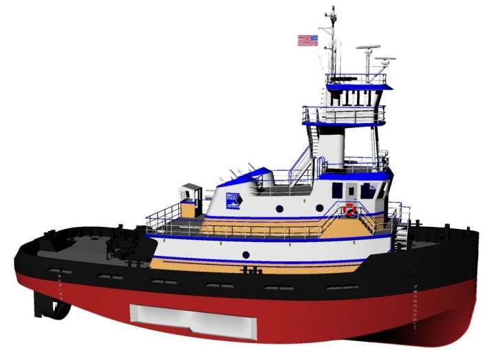 Conrad Shipyard teams with Harley Marine for ocean tugs