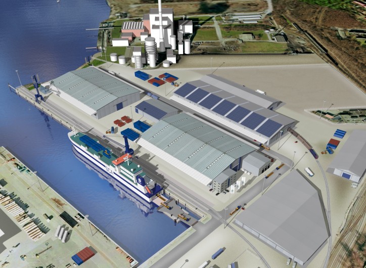 New SCA Logistics Terminal Inaugurated at Kiel’s Ostuferhafen Port