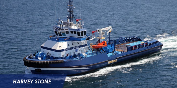 Eastern Shipbuilding Delivers the M/V HARVEY STONE to Harvey Gulf International Marine, LLC