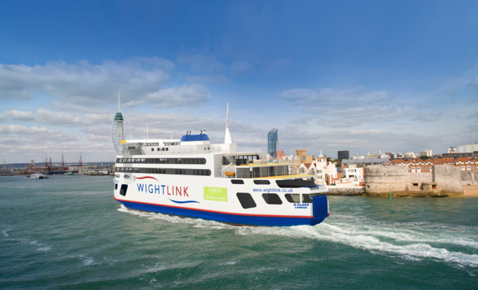 Wightlink’s new flagship pioneers hybrid technology in the Solent