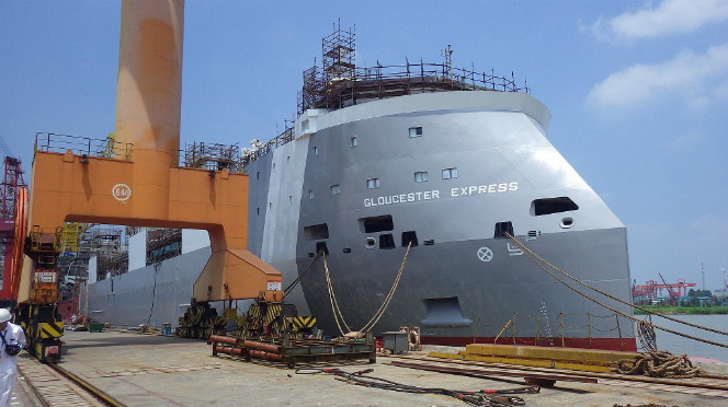 Cosco Shipyard launches new generation livestock carrier for Vroon