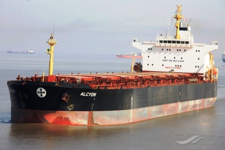 Diana Shipping signs time charter contract for mv Alcyon with Hudson