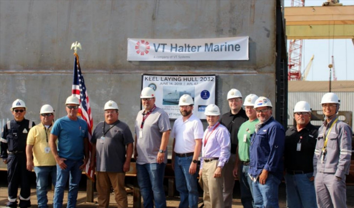 VT Halter Marine Commences Construction of Two Navy Berthing Vessels