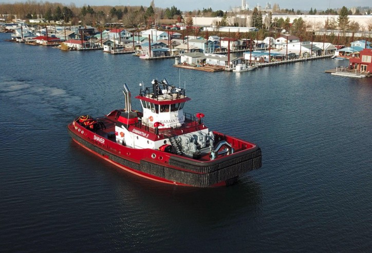 Jensen Maritime Provides Design for Shaver Transportation’s New Tugboat – Samantha S