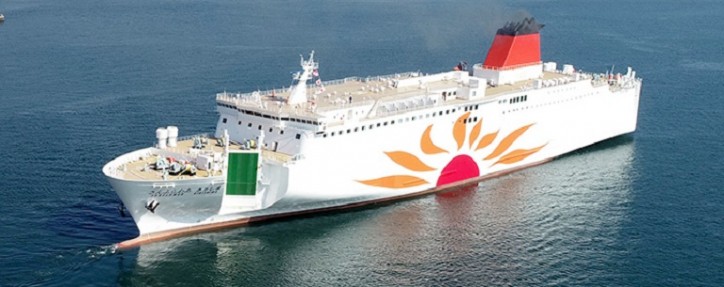 MOL Launches Newly Built Large-Scale Ferry Sunflower Kirishima