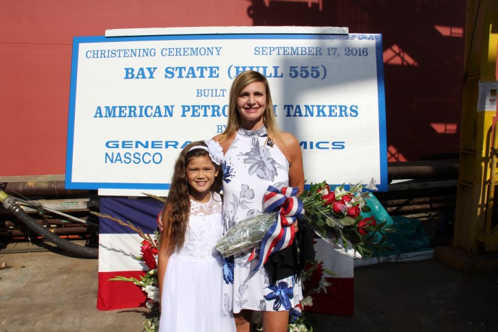 General Dynamics NASSCO Christens Fourth ECO Class Product Carrier for American Petroleum Tankers (Video)