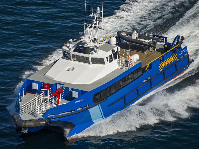 Wave Piercing Crew Boat Successfully Delivered By South African 