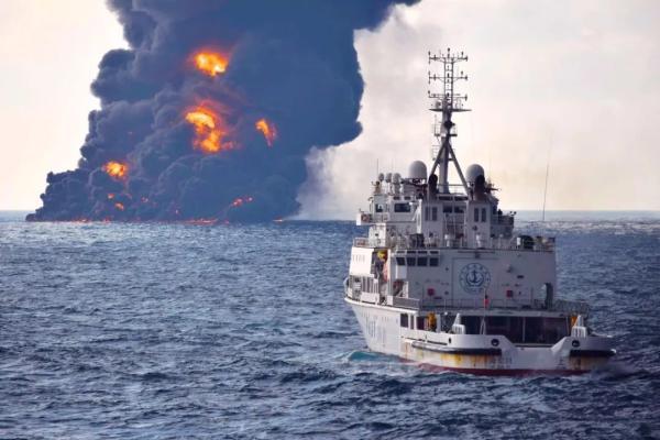 Burning oil tanker Sanchi totally sinks: authority (Video)