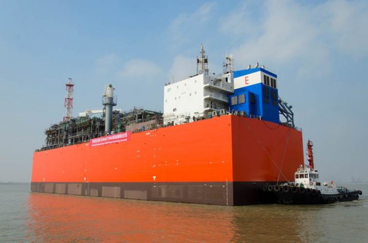 EXMAR Takes Delivery of World’s First Barge-Based FSRU