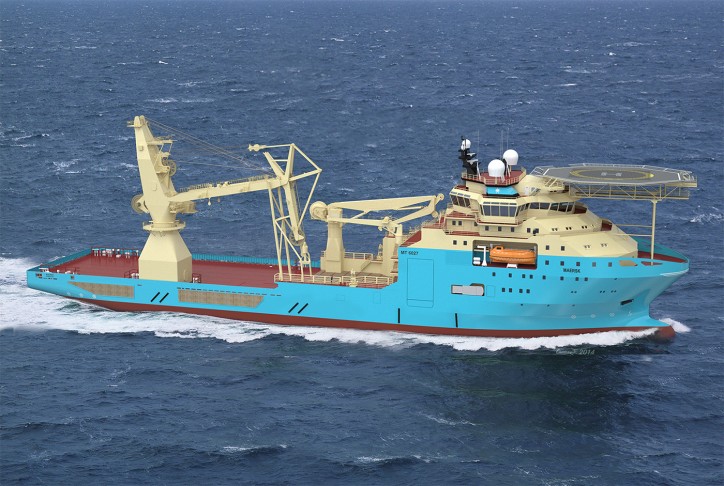 COSCO Dalian Shipyard delivers new deep subsea support vessel to Maersk Supply Service