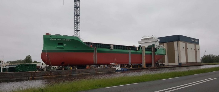 Ferus Smit: Launching of Nb. 424 Arklow Cadet