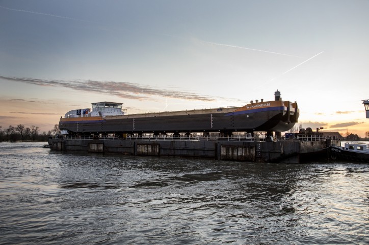 Van Oord launches first LNG-powered vessel