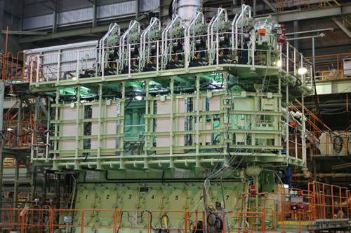 World's First Two-Stroke, Low-Speed Ethane Engine Completed