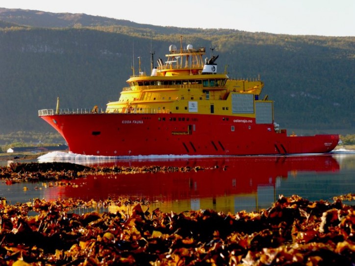 Østensjø Rederi announces a “365” contract with Deep Ocean for Edda Fauna