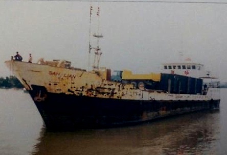 cargo ship MV Sah Lian hijacked
