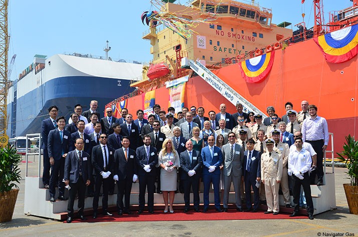 Hyundai Mipo Dockyard delivers ABS-classed LPG carrier