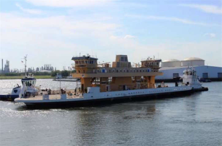 VT Halter Marine launches Virginia Department of Transportation’s Jamestown-Scotland Ferry