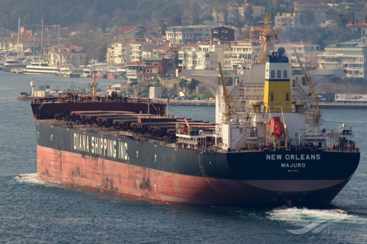 Diana Shipping signs time charter agreement for mv New Orleans with SwissMarine