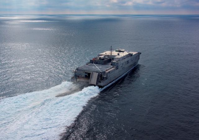 Austal celebrates keel-laying for Nation’s eighth Expeditionary Fast Transport Vessel - EPF 8 YUMA (Video)