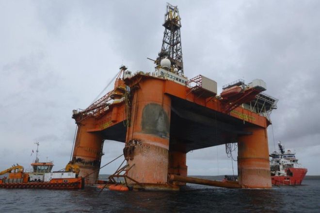 Update: Operation to float damaged drilling rig Transocean Winner to Hawk further postponed