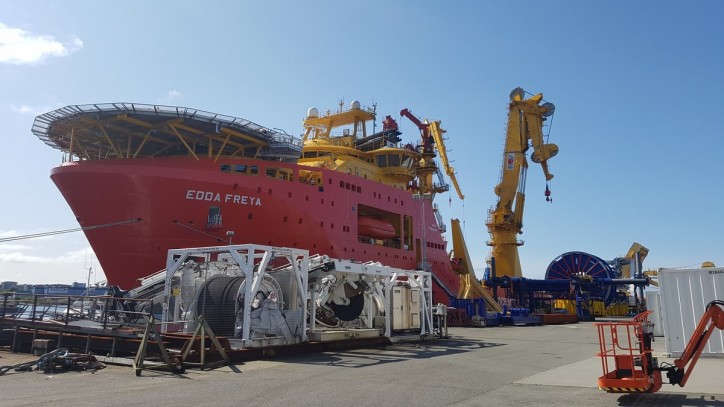 Spotted: DeepOcean’s Edda Freya mobilized for Statoil SURF campaign