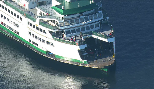 173 Passengers go through Brief Stranding on Ferry near Mukilteo due to Malfunction at sea