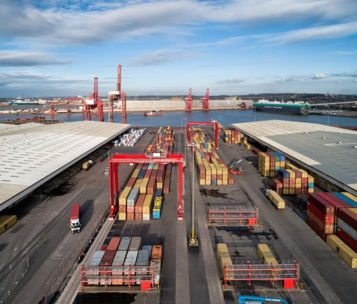 Container service boost at Bristol Port